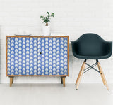 York Azure Fleur Peel & Stick Wallpaper