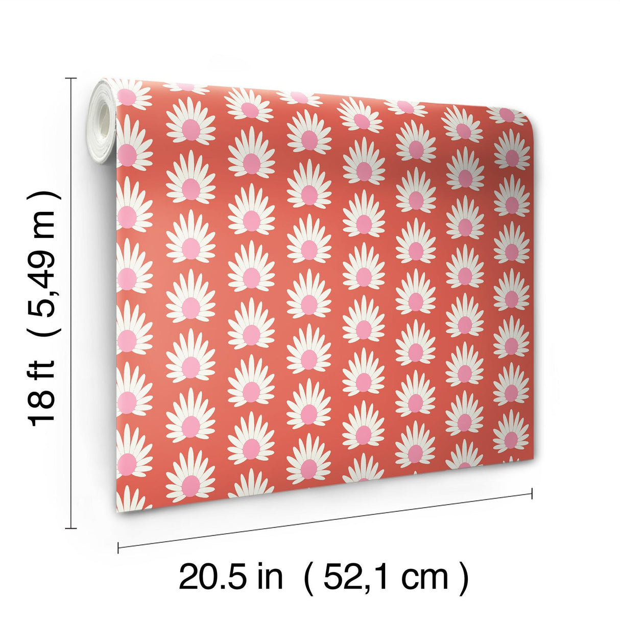 York Valentino Fleur Peel & Stick Wallpaper