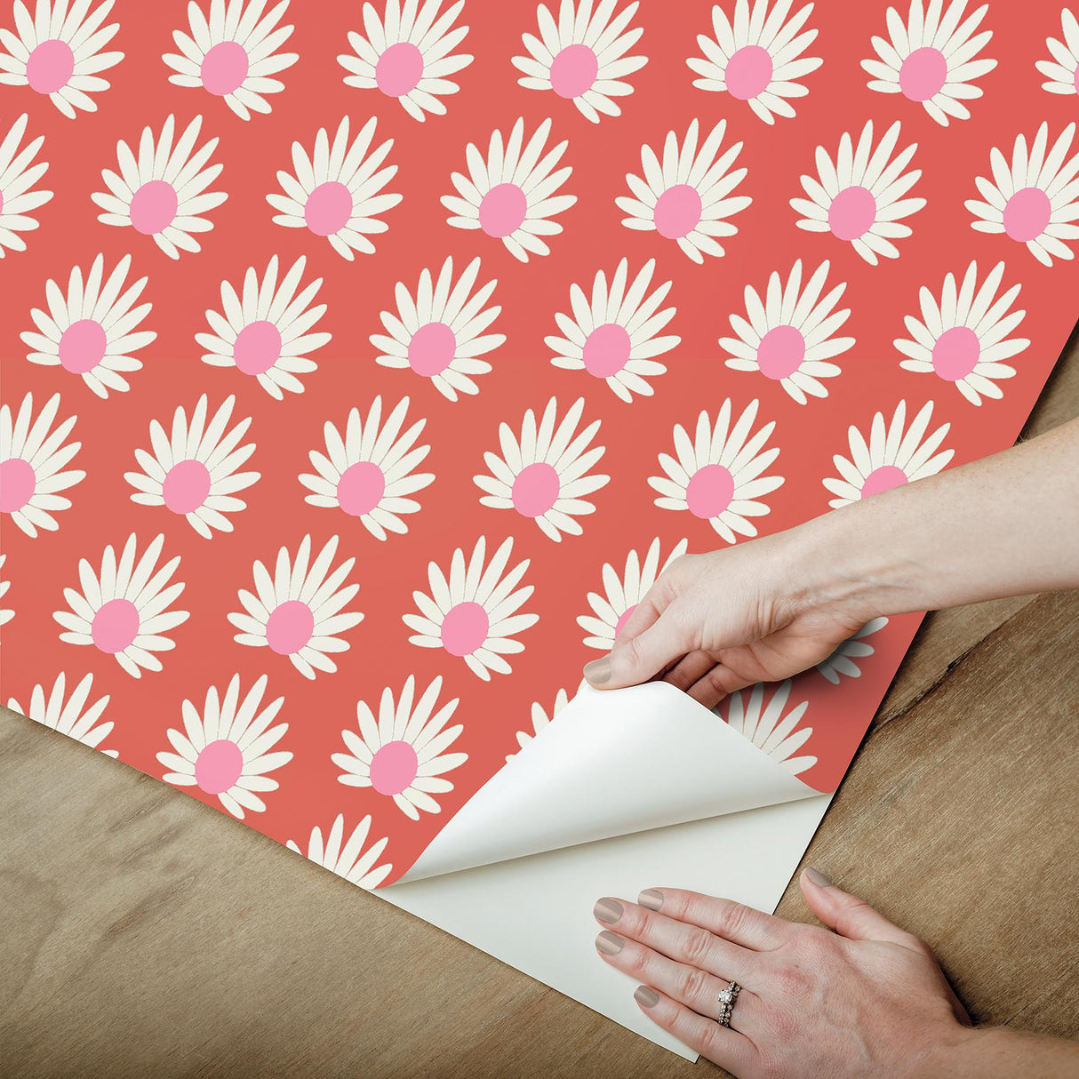 York Valentino Fleur Peel & Stick Wallpaper