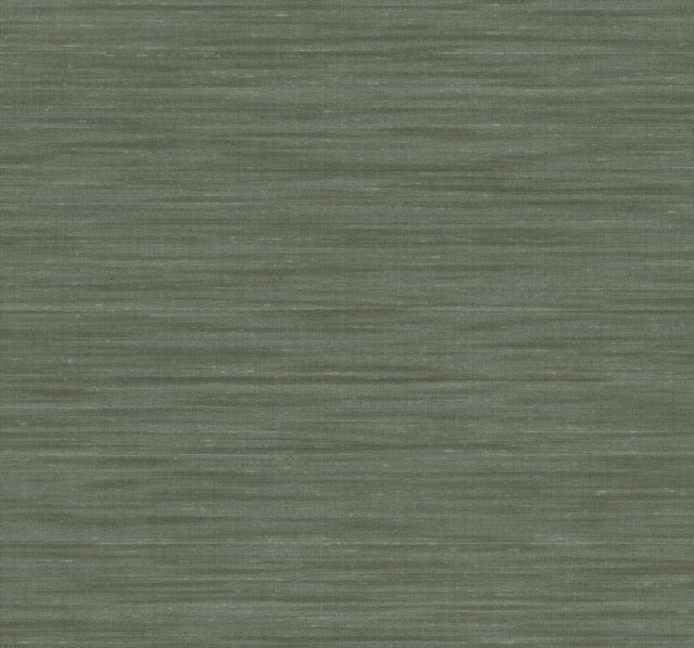 York Wallcoverings Sari Silk Green Faux Fabric Wallpaper
