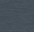 York Wallcoverings Sari Silk Slate Faux Fabric Wallpaper