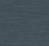 York Wallcoverings Sari Silk Slate Faux Fabric Wallpaper