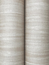 York Wallcoverings Sari Silk Khaki Faux Fabric Wallpaper