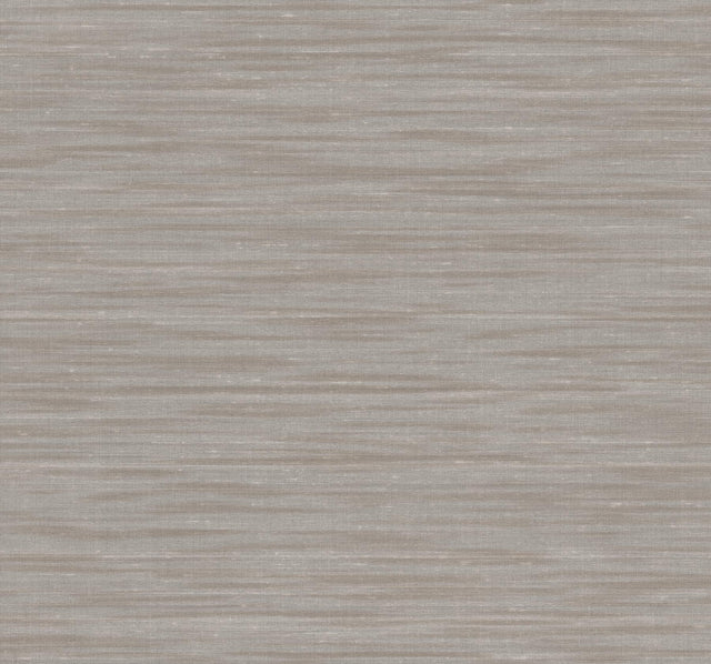 York Wallcoverings Sari Silk Grey Faux Fabric Wallpaper