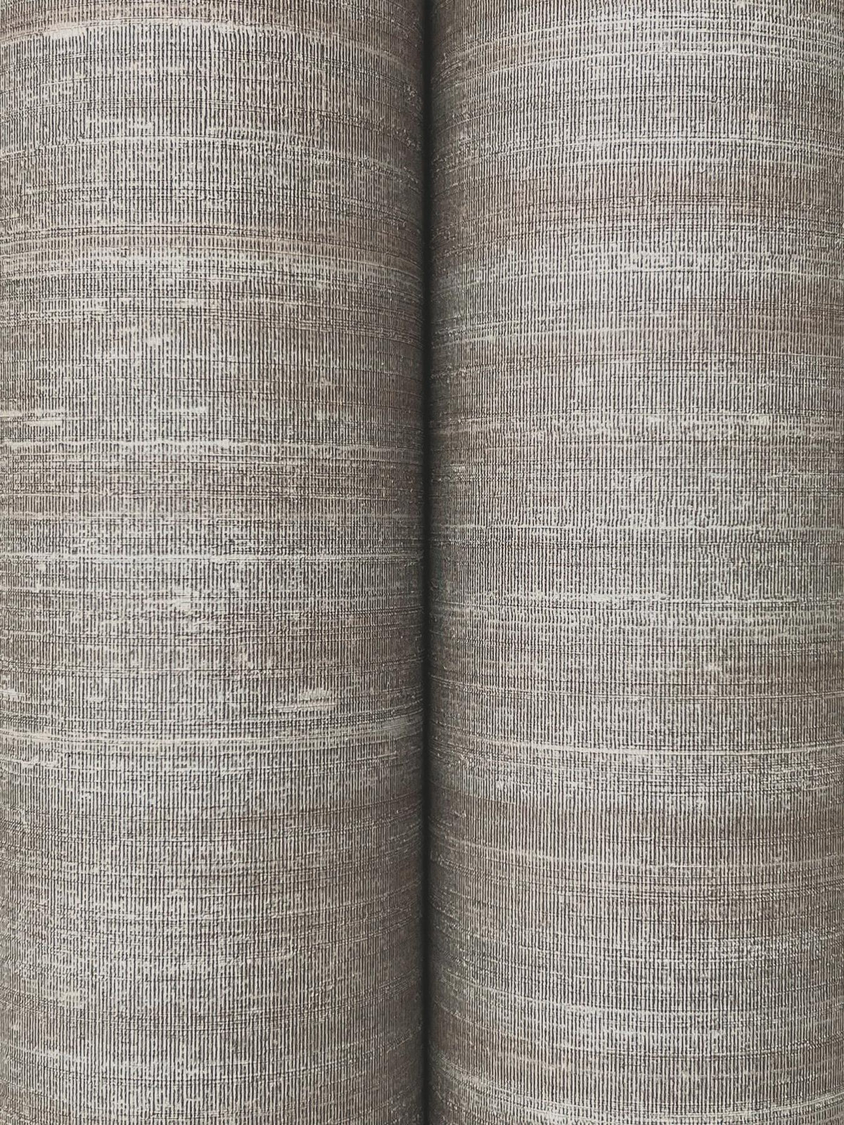 York Wallcoverings Sari Silk Grey Faux Fabric Wallpaper