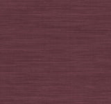 York Wallcoverings Sari Silk Merlot Faux Fabric Wallpaper