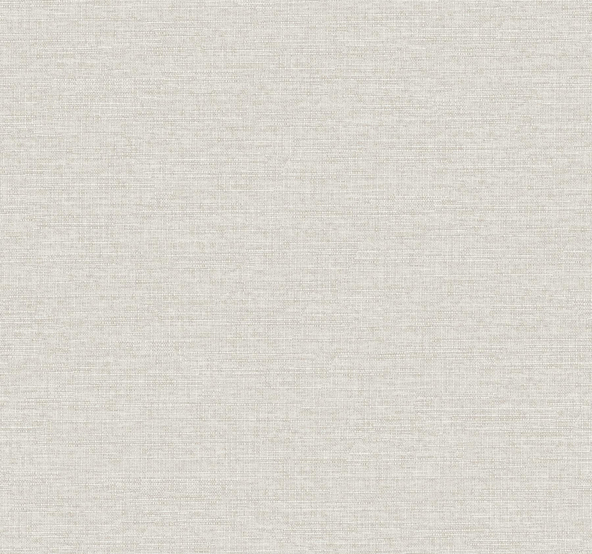 York Wallcoverings Terrene Light Grey Faux Linen Wallpaper