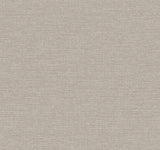 York Wallcoverings Terrene Grey Faux Linen Wallpaper