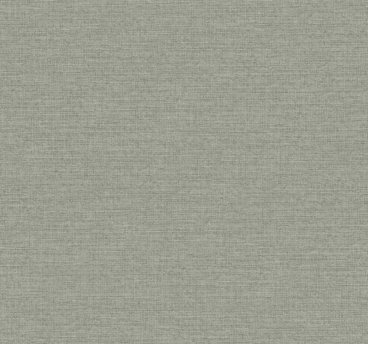 York Wallcoverings Terrene Moss Faux Linen Wallpaper