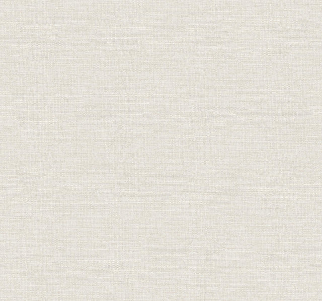 York Wallcoverings Terrene Dove Faux Linen Wallpaper