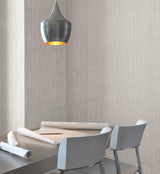York Wallcoverings Precious Metal Pearl Corrugated Wallpaper