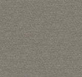 York Wallcoverings Terrene Charcoal Faux Linen Wallpaper