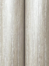 York Wallcoverings Precious Metal Silver Corrugated Wallpaper