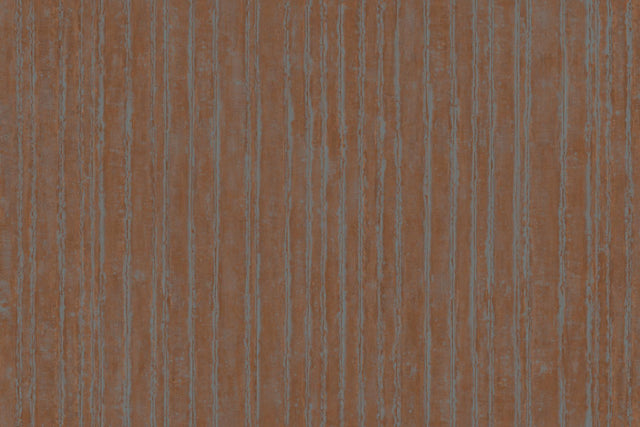 York Wallcoverings Precious Metal Copper Corrugated Wallpaper