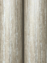 York Wallcoverings Precious Metal Taupe Corrugated Wallpaper