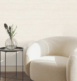 York Wallcoverings Mystic Eggshell Faux Grasscloth Wallpaper