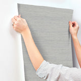 York Wallcoverings Mystic Sea Green Faux Grasscloth Wallpaper