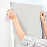 York Wallcoverings Down To Earth Dove Striated Wallpaper