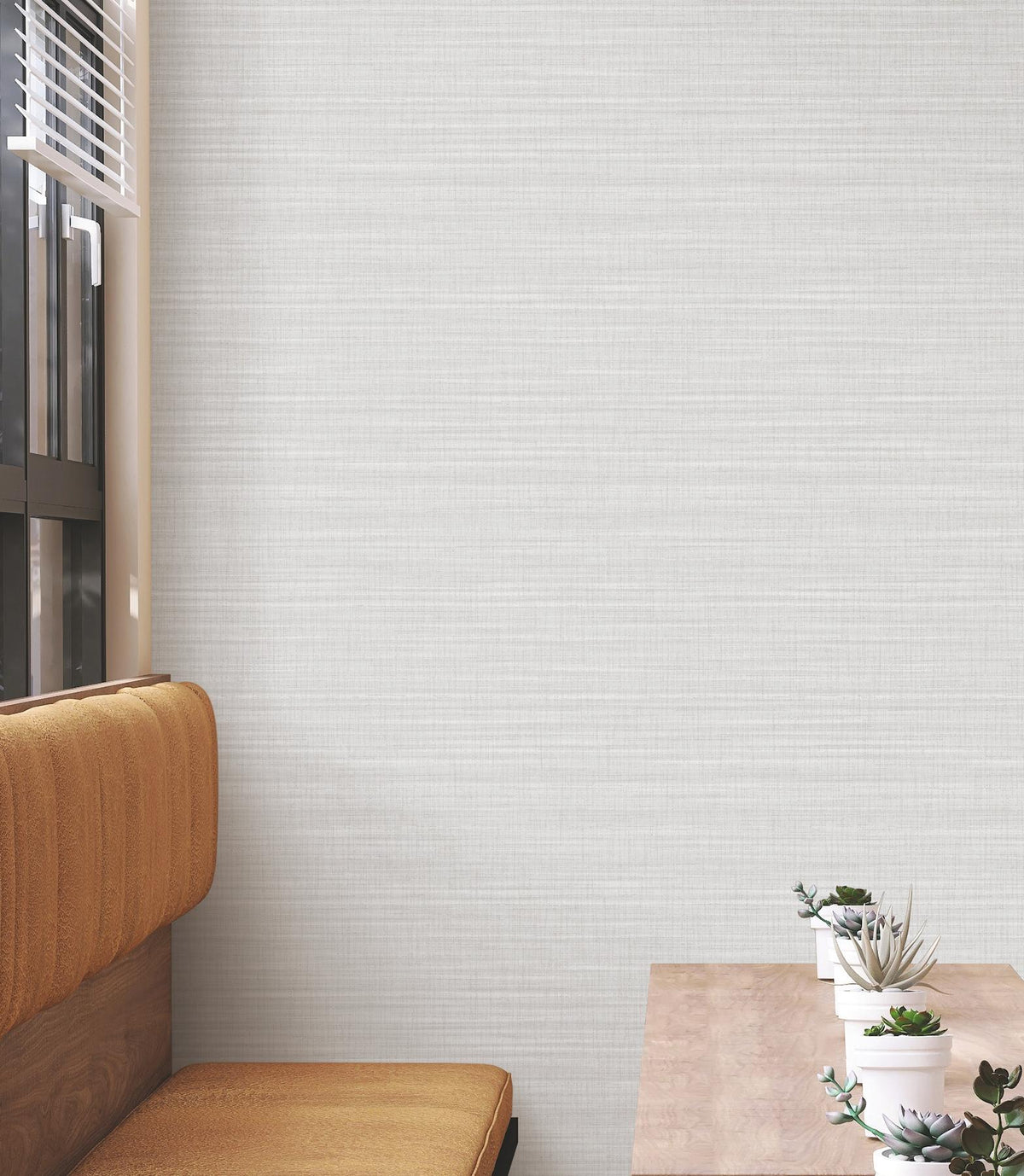York Wallcoverings Down To Earth Dove Striated Wallpaper