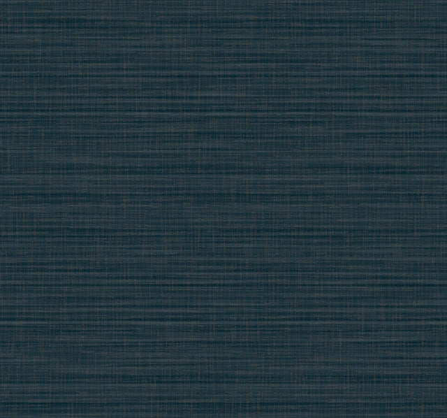 York Wallcoverings Down To Earth Indigo Striated Wallpaper
