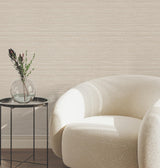 York Wallcoverings Down To Earth Beige Striated Wallpaper