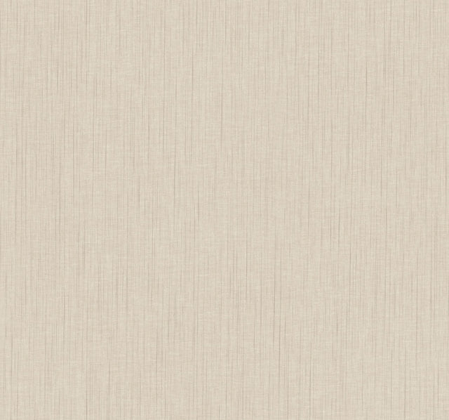 York Wallcoverings Silk Spun Khaki Tactile Stripe Wallpaper