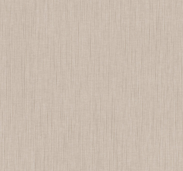 York Wallcoverings Silk Spun Taupe Tactile Stripe Wallpaper