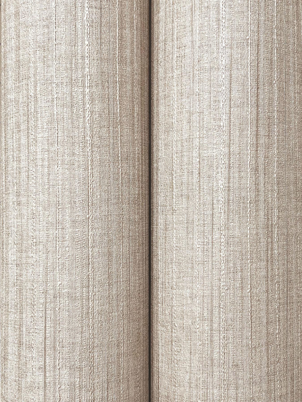 York Wallcoverings Silk Spun Taupe Tactile Stripe Wallpaper