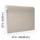 York Wallcoverings Crossover Neutral Crosshatch Wallpaper