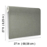York Wallcoverings Crossover Green Crosshatch Wallpaper