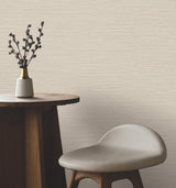 York Wallcoverings Oasis Neutral Faux Grasscloth Wallpaper