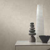 York Wallcoverings Artisan Stone Light Grey Texture Wallpaper