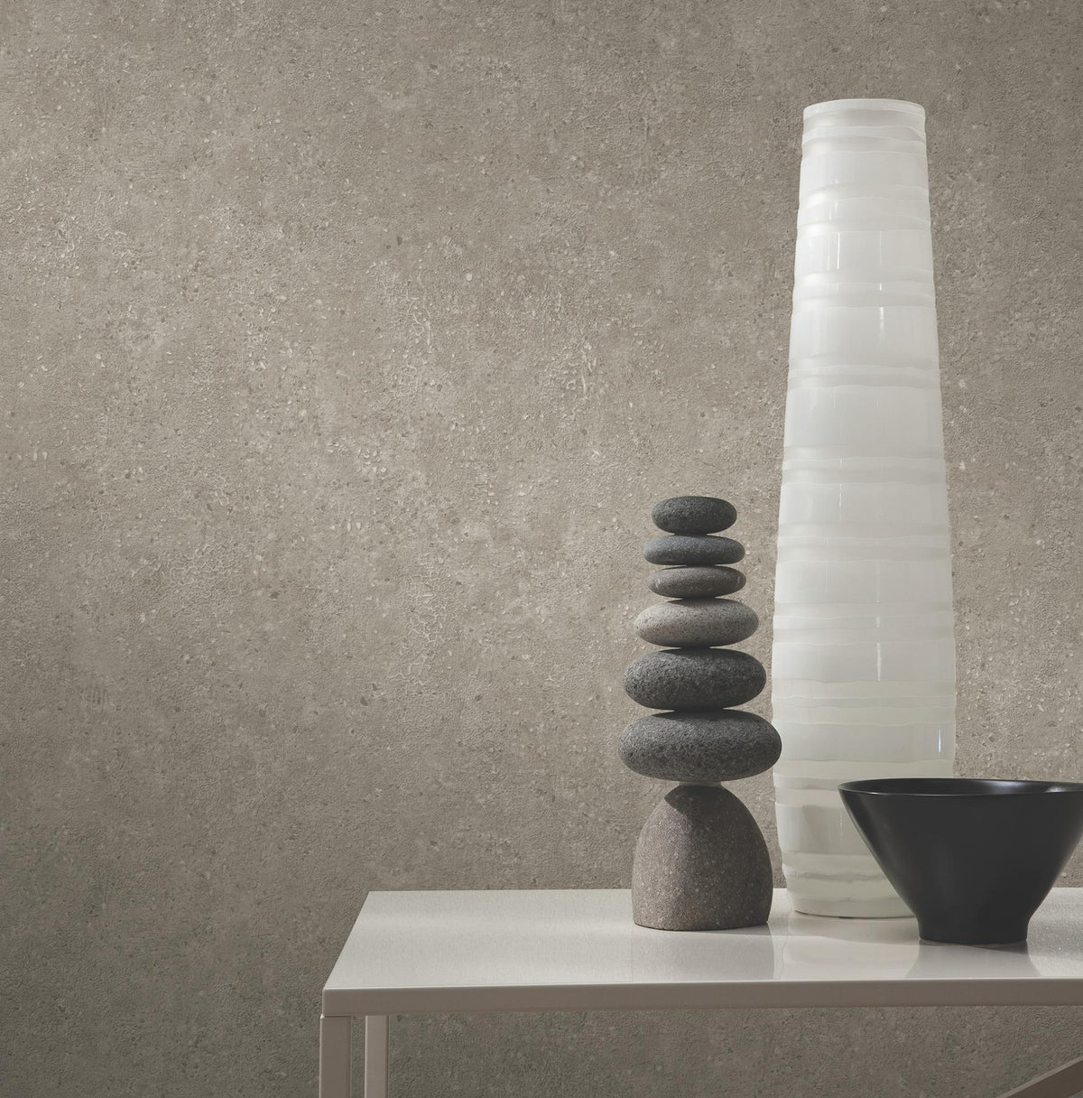 York Wallcoverings Artisan Stone Taupe Texture Wallpaper