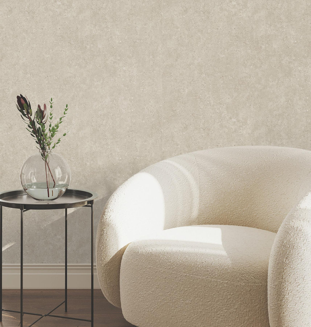 York Wallcoverings Artisan Stone Beige Texture Wallpaper