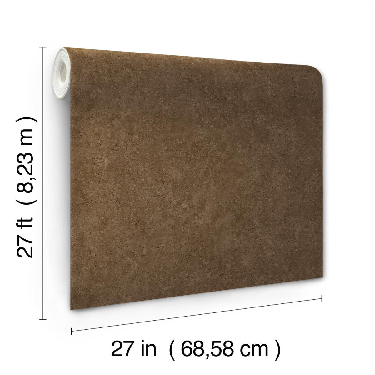 York Wallcoverings Artisan Stone Coffee Texture Wallpaper
