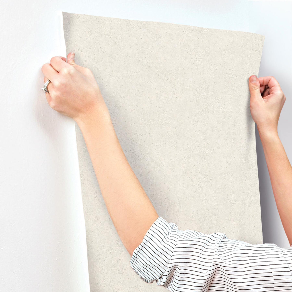 York Wallcoverings Artisan Stone Dove Texture Wallpaper