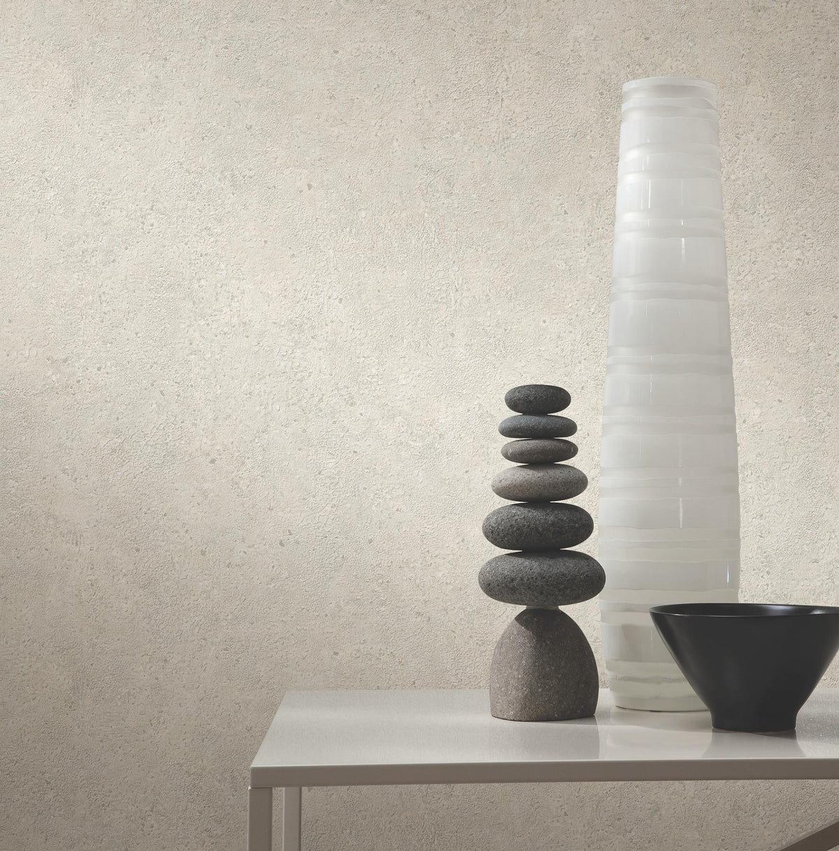 York Wallcoverings Artisan Stone Dove Texture Wallpaper