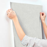 York Wallcoverings Artisan Stone Pewter Texture Wallpaper