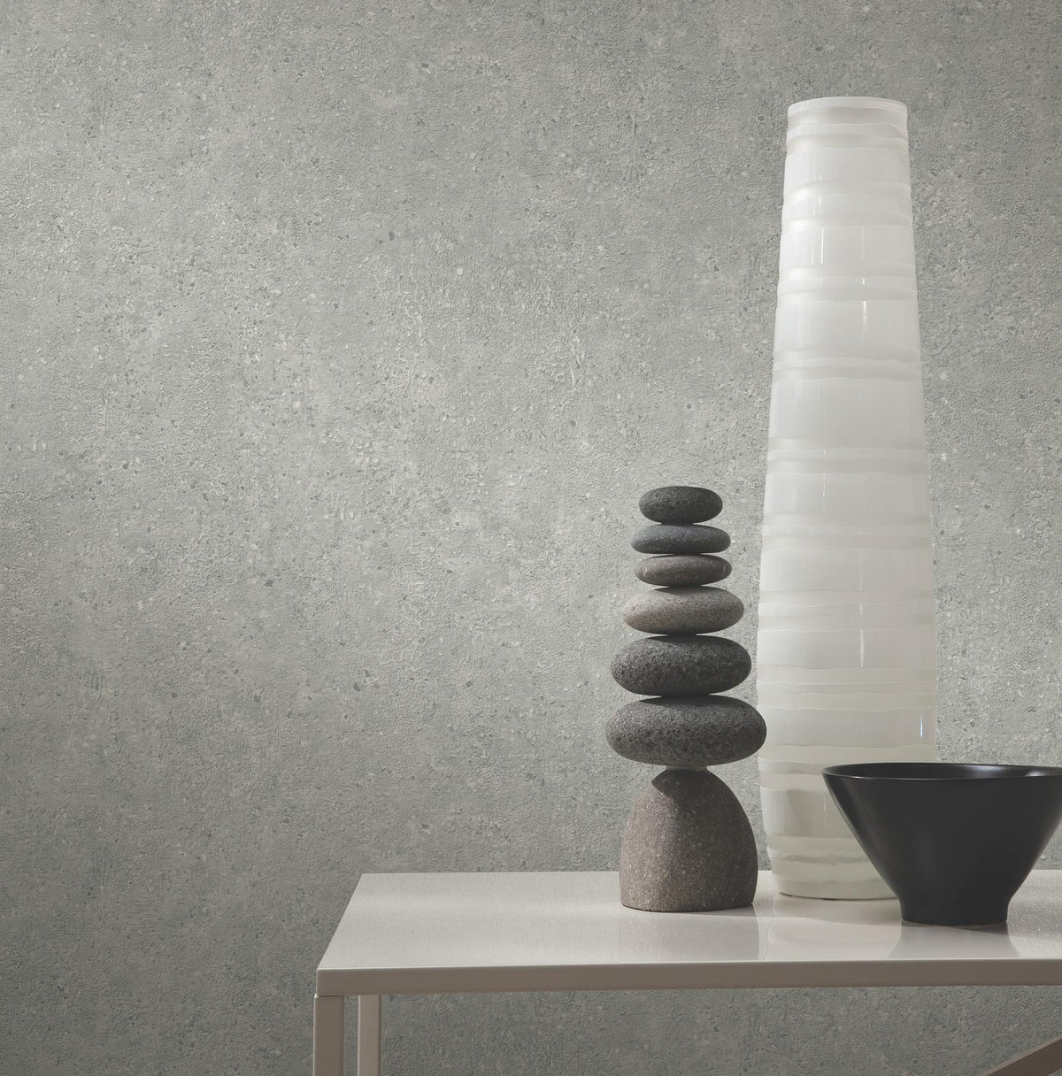 York Wallcoverings Artisan Stone Sterling Texture Wallpaper