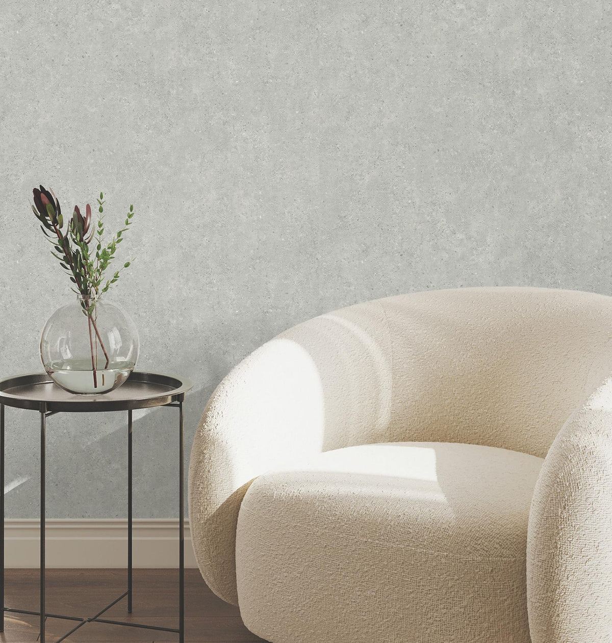 York Wallcoverings Artisan Stone Sterling Texture Wallpaper