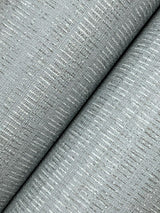 York Wallcoverings Line In The Sand Light Blue Woven Stripe Wallpaper