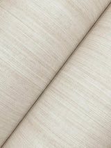 York Wallcoverings Silk Essence Cream Faux Fabric Wallpaper