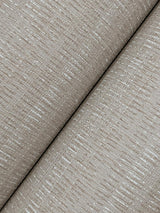 York Wallcoverings Line In The Sand Taupe Woven Stripe Wallpaper