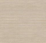 York Wallcoverings Silk Essence Khaki Faux Fabric Wallpaper