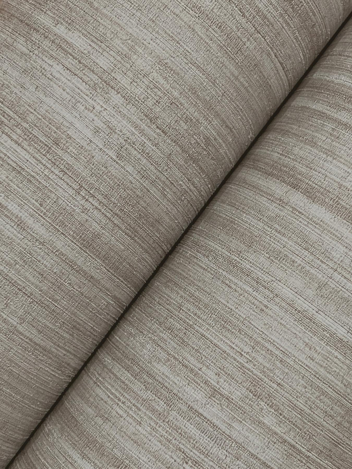 York Wallcoverings Silk Essence Neutral Faux Fabric Wallpaper
