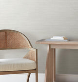 York Wallcoverings Silk Essence Dove Faux Fabric Wallpaper