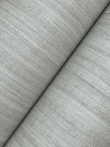 York Wallcoverings Silk Essence Light Green Faux Fabric Wallpaper