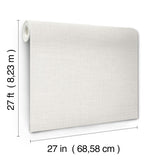 York Wallcoverings Open Air White Crosshatch Wallpaper