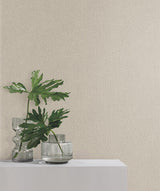 York Wallcoverings Tisket A Tasket Grey Basketweave Wallpaper