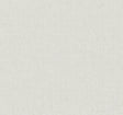York Wallcoverings Heathered Linen Off-White Faux Fabric Wallpaper